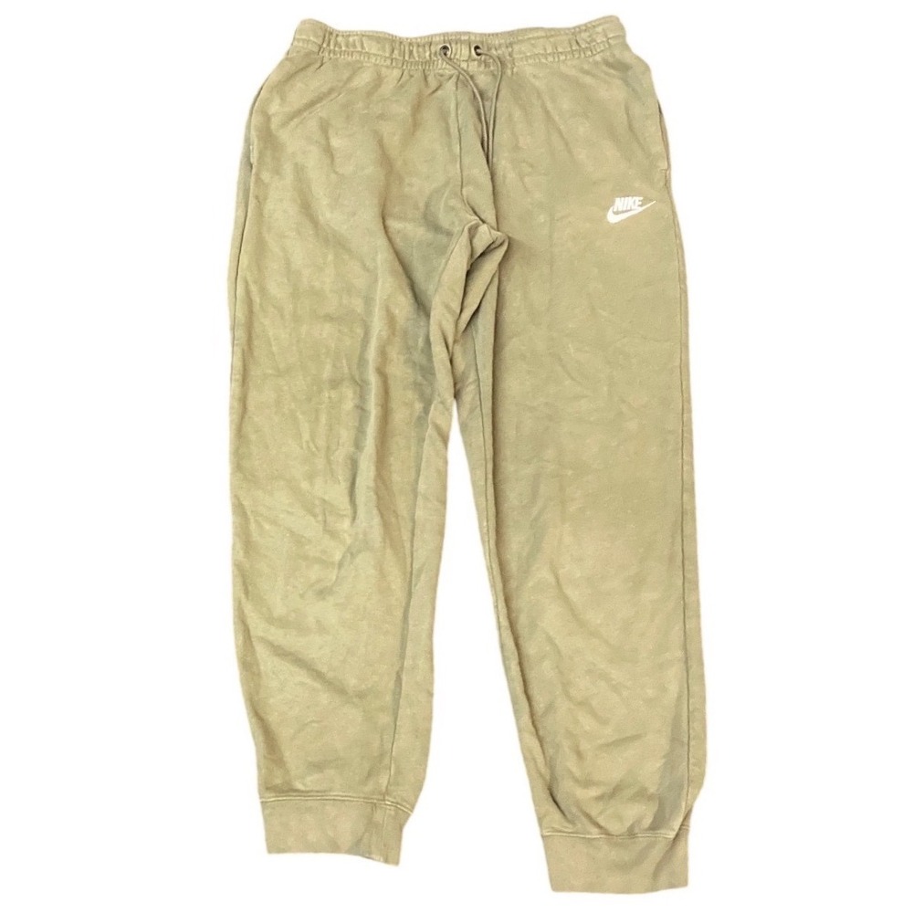 Nike Sportswear Club Fleece Joggers Olive Green Sweatpants Mens Small